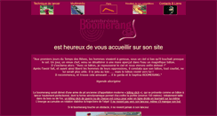 Desktop Screenshot of cambresis-boomerang.org